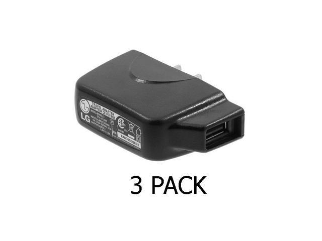 3 Pack LG Travel Wall Charger Adapter STA-U12WR - LG Phones & Micro-USB Device