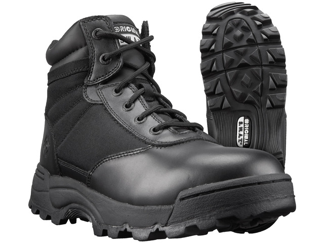 Original S. W.A. T. Classic 6' Men's Tactical Swat Boots Black 115101 Regular Size 5.5