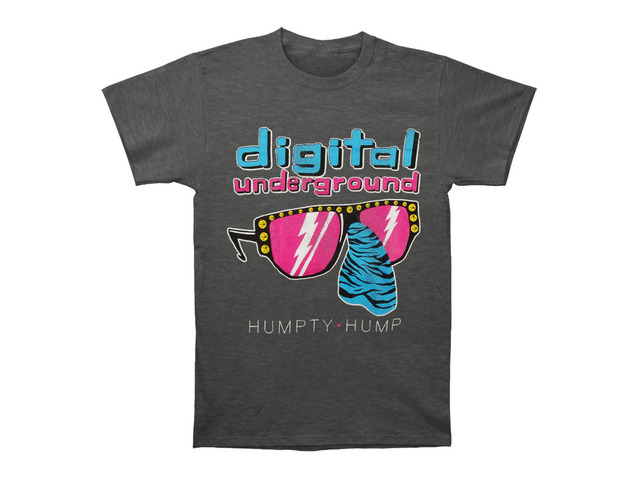 Digital Underground Humpty Hump's Shades with Big Nose T-Shirt - Grey, Small