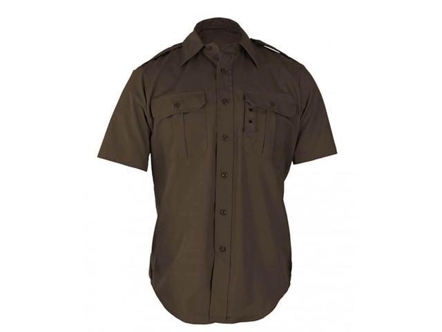 Propper Tactical Wrinkle Resistant Dress Shirt-Short Sleeve-Sheriff's Brown-XXXL