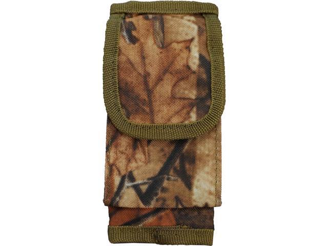 Every Day Carry Tactical Hook-and-Loop fastener Seatbelt Strap Holster Pouch - Oak Wood Camo