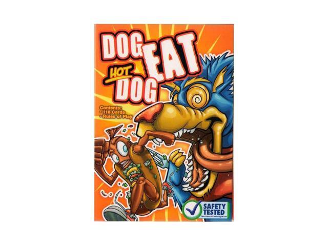 Dog Eat Hot Dog Game 118 Card Set with Instructions 2-6 Players, Ages 6 and Up