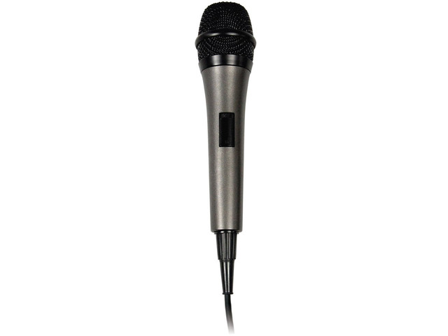 Singing Machine SMM-205 Uni-directional Dynamic Karaoke Microphone w/ 10 ft Cord