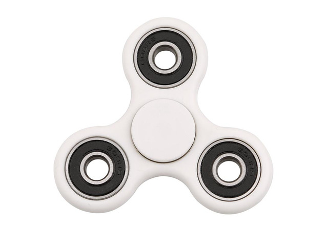 Fidget Spinner Stress Relief Anxiety Toy - White