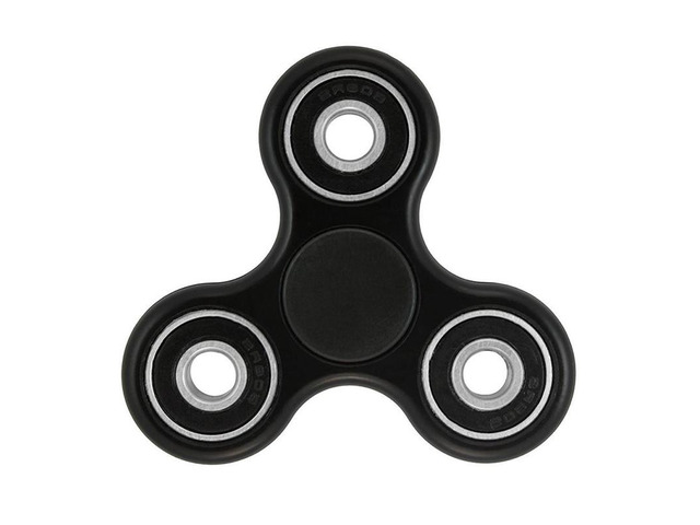 Fidget Spinner Stress Relief Anxiety Toy - Black