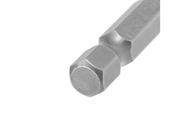 5Pcs 1/4-Inch Hex Shank 50mm Length Phillips 3.5PH1 Magnetic Screw Driver S2 Screwdriver Bits