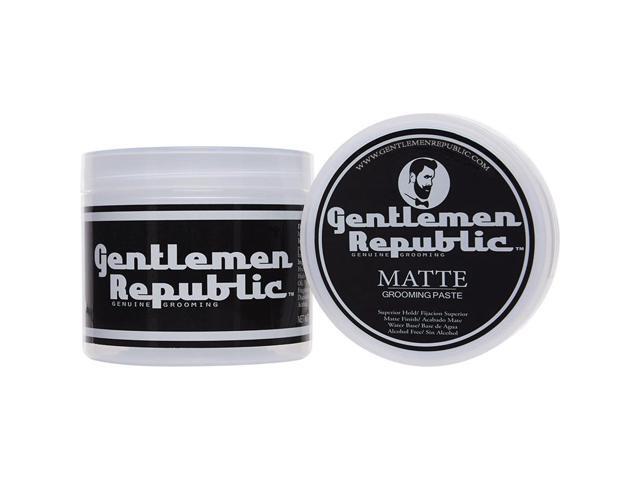Gentlemen Republic Matte Grooming Paste Genuine Grooming for Men - 8 oz