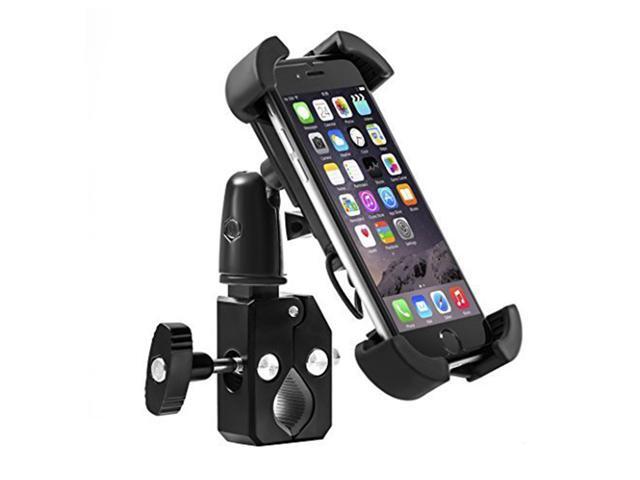 G-Cord Bike Mount & Adjustable Cradle Holder for Most Smartphones Models, Black