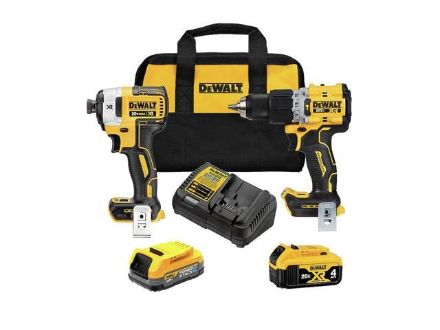 DEWALT 20V MAX XR Hammer Drill Impact Driver Combo Kit