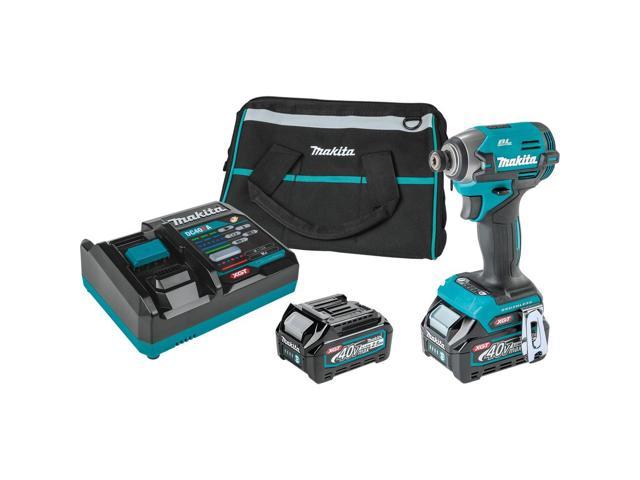 Photos - Drill / Screwdriver Makita GDT02D 40V max XGT Brushless Lithium-Ion Cordless 4 Speed Impact Dr
