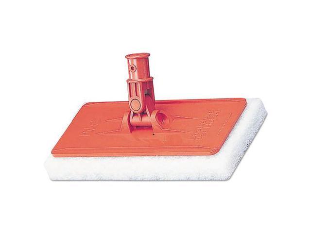 3M 08542 Doodlebug Threaded Pad Holder Kit, For 4 5/8 x 10 Pads, Orange, 4/Carton, 1 Carton