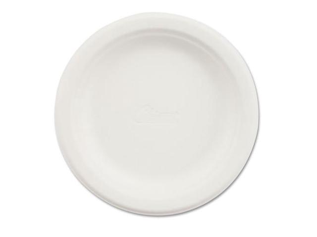 Chinet 6' Paper Dinnerware Plates, White,1000/CT