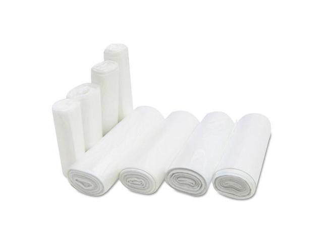 Inteplast Group EC202206N High-Density Can Liner, 20 x 22, 7-Gallon, 6 Micron, Clear, 50/Roll, 40 Rolls/Carton, 1 Carton