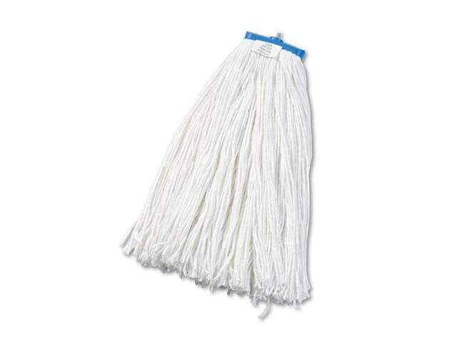 Boardwalk Cut-End Lie-Flat Wet Mop Head Rayon 24oz White 12/Carton 724RCT