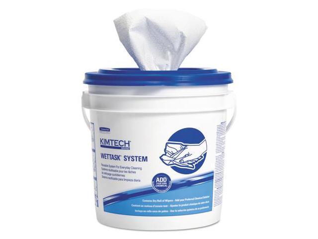 KIMTECH PREP Wipers for Disinfectants Sanitizers, 12 x 12 1/2, White,