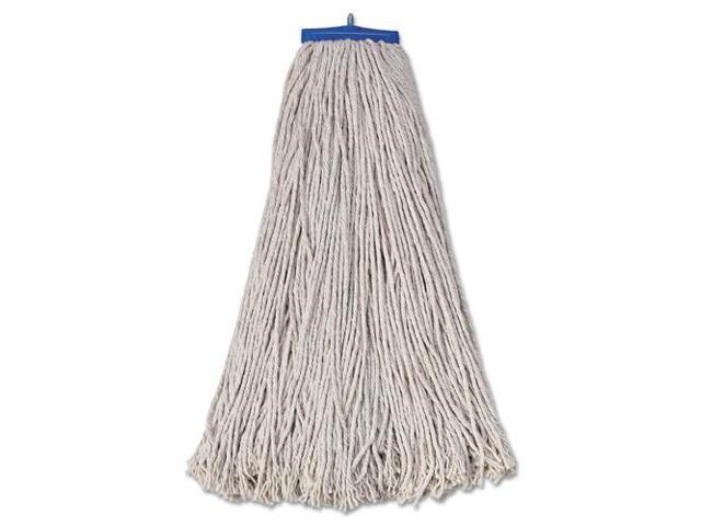 Boardwalk - UNS 732C - Mop Head, Economical Lie-Flat Head, Cotton Fiber, 32oz, White, 12/Carton