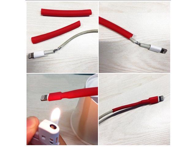ELECALL Heat Shrink Tube 1m Heat Shrink Tubing Shrinkable Wrap Wire Cable Sleeve Kit for cellphone