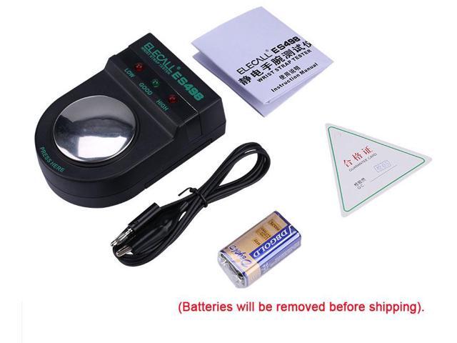 ES498 Electrostatic Strap Tester Anti Static Anti-Static Wrist Strap Measurement Wrist Strap Tester