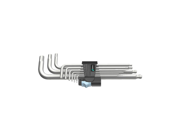 Wera 022720 Metric Stainless Steel Ball End Hex Key Set
