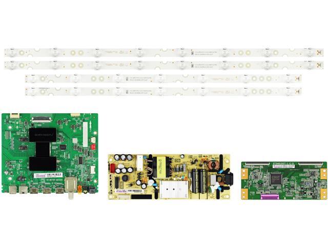 TCL 55S423 / 55S421 / 55S425 Complete TV Repair Parts Kit w/LED Strips Ver. 7 (SEE NOTE)