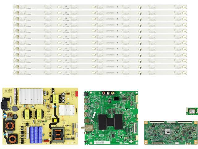 TCL 65S405 (Service No 65S405TACA) Complete TV Repair Parts Kit w/LED Backlight Strips Ver 4