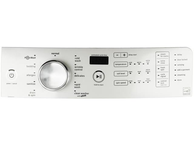 Whirlpool Washer W10575704 Control Panel