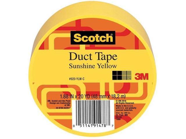 Photos - Other Power Tools 3M 20 Yards Sunshine Yellow Duct Tape 920-YLW-C 