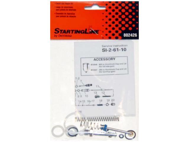 Devilbiss StartingLine Mini Touch-Up Detail HVLP Spray Gun Repair Rebuild Kit