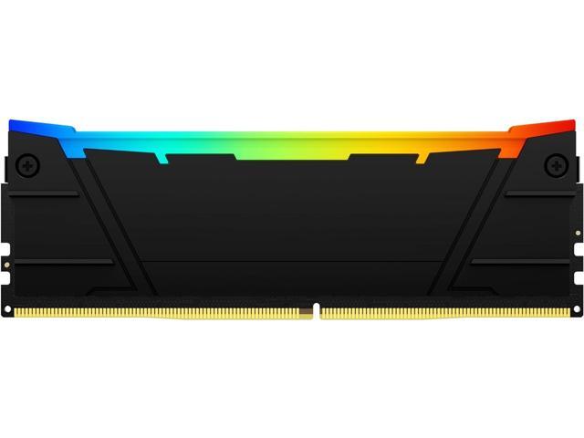 Kingston Fury Renegade RGB 3600 32GB (4x8GB) 3600MT/s DDR4 CL16 DIMM (Kit of 4) Desktop Gaming Memory - KF436C16RB2AK4/32