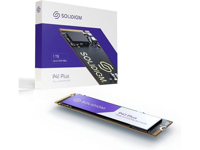 Solidigm P41 Plus M.2 2280 1TB PCI-Express 4.0 x4 3D4, QLC SSDPFKNU010TZ