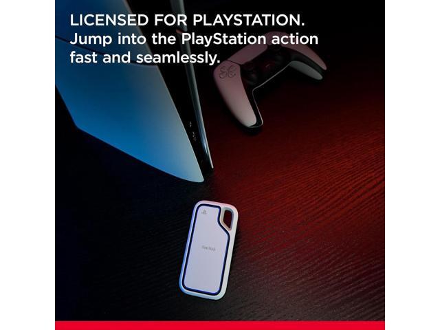 SanDisk - Extreme Game Drive for PlayStation5 1TB External USB Type C Portable SSD - White - image 7