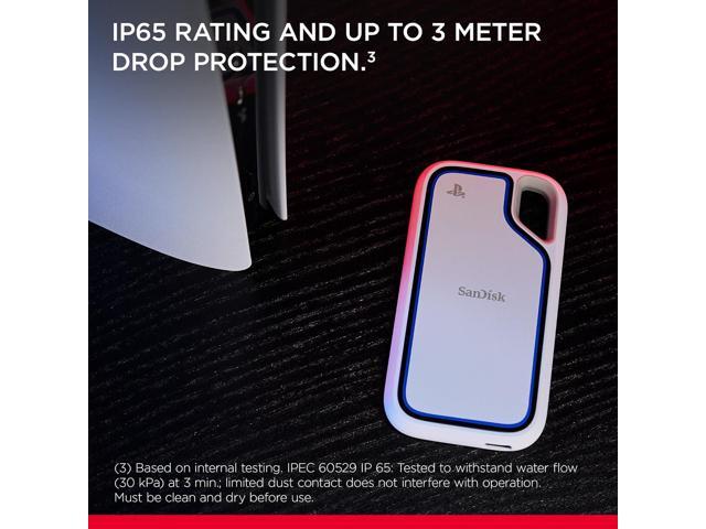 SanDisk - Extreme Game Drive for PlayStation5 2TB External USB Type C Portable SSD - White - image 6