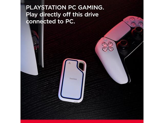 SanDisk - Extreme Game Drive for PlayStation5 2TB External USB Type C Portable SSD - White - image 9