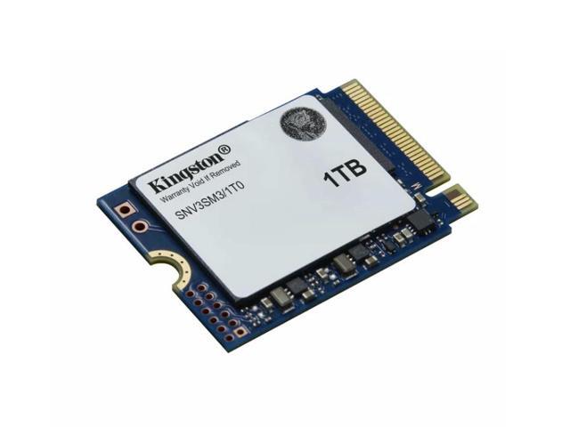 Kingston NV3 M.2 2230 1TB PCIe 4.0 x4 NVMe Internal Solid State Drive (SSD) SNV3SM3/1T0 Up to 6000 MB/s