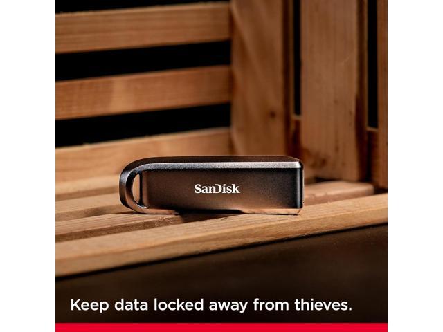 SanDisk 512GB Extreme PRO Flash Drive with USB-A - Up to 1000MB/s Read speeds and 900MB/s Write speeds - for Laptops, Computers, Desktops - High...