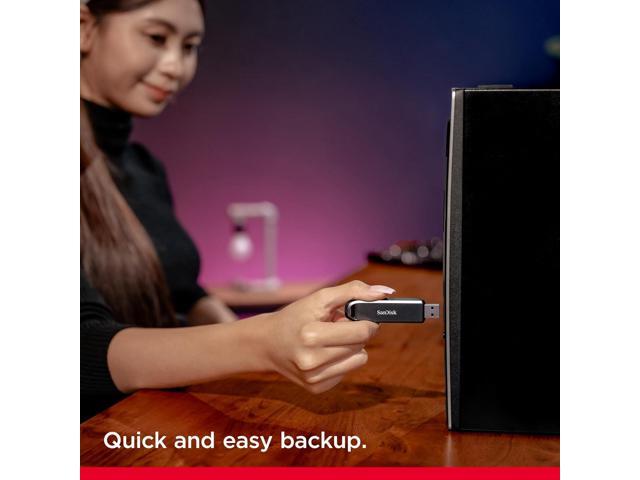 SanDisk 1TB Extreme PRO Flash Drive with USB-A - Up to 1000MB/s Read speeds and 900MB/s Write speeds - for Laptops, Computers, Desktops - High...