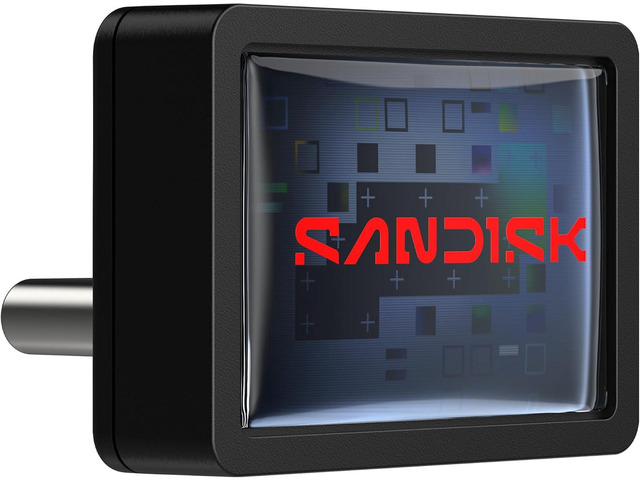 SANDISK Extreme Fit USB-C Flash Drive, up to 400MB/s read speeds, plug-and-stay storage, 1TB, SDCZ530-1T00