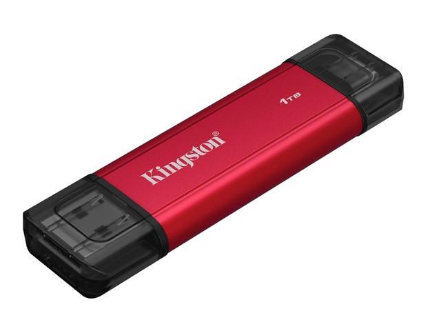 Kingston 1TB Dual USB-A/C Portable SSD - Up to 1050MB/s, USB 3.2 Gen 2 SPSD/1TB