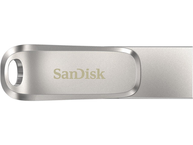 SanDisk 2TB Ultra Dual Drive Luxe USB Type-C, Up to 400MB/s, USB 3.2 Gen 1, -in-1 Drive for USB Type-C and USB Type-A, Silver Metal Flash Drive...