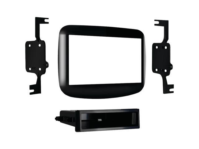 Metra - Dash Kit for Select 2013-2016 Dodge Dart DIN DDIN - High Gloss Black - image 9