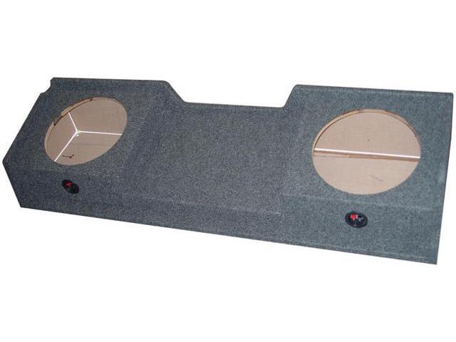 QPOWER GMC12 DF EMPTY WOOFER BOX GMC XCAB '99-06 DOWNFIRING; 2 (12)
