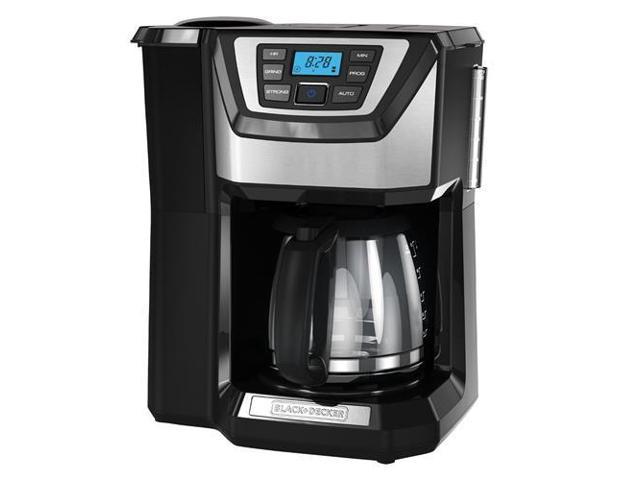 Photos - Coffee Maker Spectrum Black+Decker CM5000B Mill & Brew Coffeemaker with Integrated Whole Bean Gr 