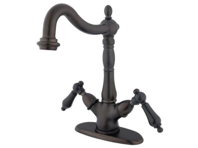 Photos - Other sanitary accessories Kingston Brass HERITAGE VESSEL SINK FCT W/O POP-UP ROD W/4 PLATE-Oil Rubbed Bronze Finish 