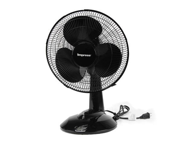 Photos - Computer Cooling Impress 12 Inch Oscillating Table Fan IM-713B