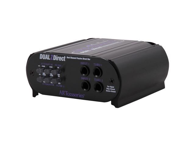 ART DualZDirect - Dual Channel Passive 2-Channel DI Direct Box