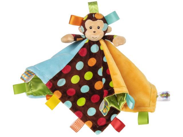 Taggies Dazzle Dots Monkey Character Blanket by Mary Meyer - 39315