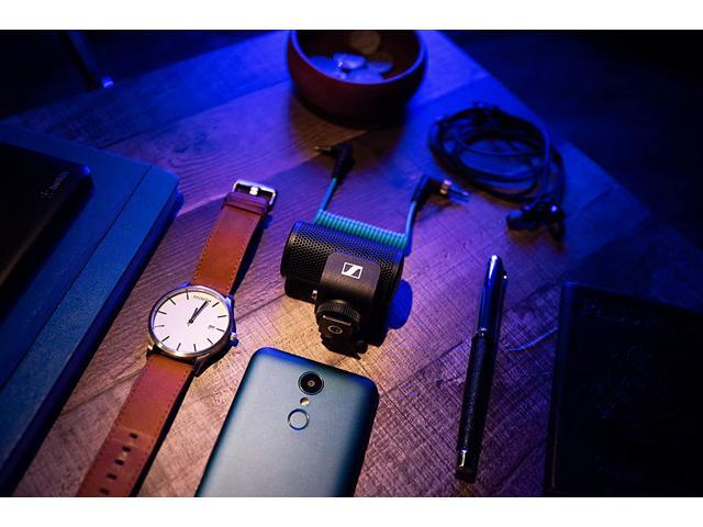 Sennheiser - MKE 200 Condenser Microphone for Cameras and Mobile Devices - Black - image 7