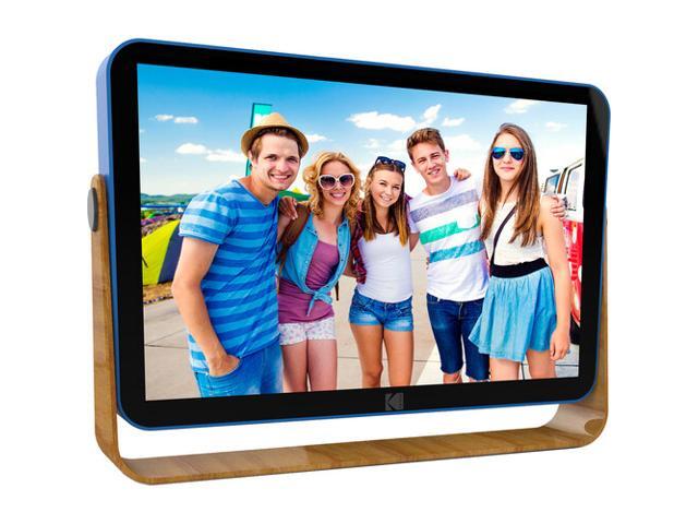 Kodak 10' WiFi Enable Rechargeable Digital Photo Frame RWF-108 (Blue)