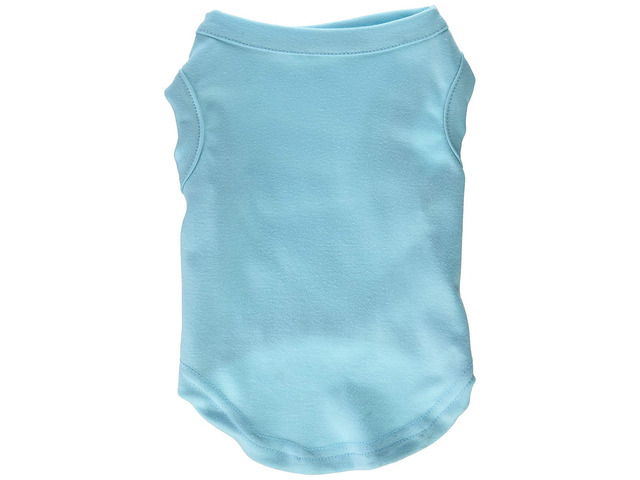 Mirage Pet Products 8-Inch Plain Shirts, X-Small, Aqua