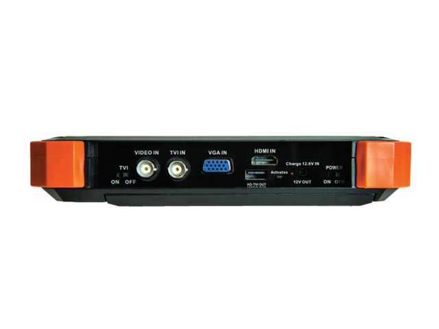 BlueCCTV HD-TVI CCTV Test Monitor 7' LCD Supports HD TVI, CVBS, HDMI, VGA, 12V Power Outputs